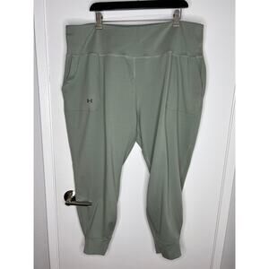 Under Armour Women's Motion Fitted Joggers Sage Green ~ Size 3X